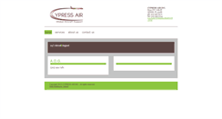 Desktop Screenshot of cypressairgroup.com
