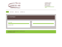 Tablet Screenshot of cypressairgroup.com